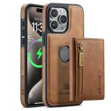 SZHAIYU 2'si 1 arada Çıkarılabilir iPhone 14 Pro Max Kılıf Cüzdan Kart Tutuculu Suni Deri Erkek Kadın 6.7'' RFID Engelleme (Kahverengi, IP 14 Pro Max)