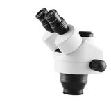 SZM Trinoküler Mikroskop Kafa Beyaz - 0.5X CTV Kamera Adaptörlü Stereo Zoom Başlık (WF10X/20)