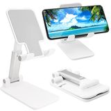 szwilnis Cep Telefonu Standı, Katlanır Masaüstü Telefon Standı, Açı Yüksekliği Ayarlanabilir Cep Telefonu Tutacağı, Masa, Ofis, Tablet Standı Tüm iPhone, iPad, Samsung, 4-10" Cep Telefonu ve Tablet ile Uyumlu