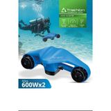 T-249M Elektrikli Deniz Scooter 1200W Çift Motor 40m Dalış 3 Hız Aksiyon Kamera Sea Scooter