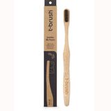 T-Brush Bambu Yetişkin Koyu Gri Diş Fırçası