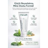 T-Brush Beyazlatıcı Diş Macunu 75ML Plak Karşıtı Etkili Tam Koruma ve Ferahlatıcı Aroma