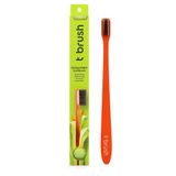 T-Brush Bio Çözünür Orta Sert Kırmızı Diş Fırçası