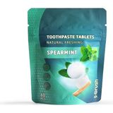 T-Brush Nane Aromalı Diş Macunu Tableti 60 Tablet Sigara İçenlere Özel Hayvan Dostu
