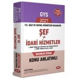 T.C. Aile ve Sosyal Hizmet Bakanlığı GYS Şef ve İdari Hizmetler Tamamı Çözümlü Konu Anlatımlı - Data Yayınları