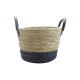 T.concept Dekoratif Dayanıklı Rattan Hasır Sepet Küçük Boy