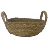 T. Concept Dekoratif İplikli Rattan Hasır Sepet, Çok Amaçlı Düzenleme, Sepeti Orta