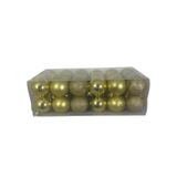 T.Concept Yılbaşı Süsü Çam Ağacı Topu 36’lı Noel Küresi 6 cm Gold Renk