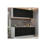 T Designo Apollo Hazır Mutfak Dolabı-Çok Amaçlı Dolap 180 cm Ve Beyaz Laminat Tezgah Dahil