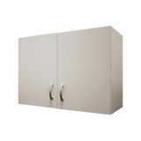 T Designo Ate Mutfak Üst Modül Çok Amaçlı Dolap 80 cm Beyaz
