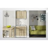 T Designo Aura Mutfak Dolabı Modern Tasarım Suntalam 80 cm Derinlik 60 cm Tezgah Dahil