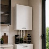 T Designo Bien Kombi Üst Dolabı -Çok Amaçlı Dolap - 50 cm - Beyaz