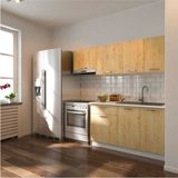 T Designo Ipek Hazır Mutfak Dolabı 200 cm Suntalam Malzeme ile Modern Tasarım ve Geniş Depolama Alanı