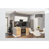 T Designo Mila Modern Tasarımlı Mutfak Dolabı Suntalam Malzeme 180 cm Geniş Depolama Alanı Tezgah Dahil Değil