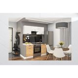 T Designo Mila Mutfak Dolabı Suntalam Malzeme ile 180 cm Modern Tasarım Geniş Depolama