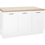 T Designo Mutfak Alt Modül 120 cm Beyaz - AtlantikÇam Tezgah Dahil