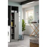 T Designo Sava Temizlik Malzeme Dolabı - Çok Amaçlı Dolap - Banyo Dolabı - 60 CM