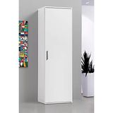 T Designo Syra Çok Amaçlı Dolap - Kiler Dolabı - Banyo Dolabı - 60 cm - Beyaz