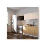 T Designo Tdesigno Feyza Hazır Mutfak Dolabı 140 Cm - Tezgah Dahil