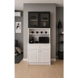 T Designo Tdesigno Sol Çok Amaçlı Dolap-mikrodalga-erzak-airfryer-mutfak-kiler Dolabı-kahve Köşesi-90 Cm