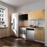 T Designo Vora Hazır Mutfak Dolabı 120 Cm Suntalam Malzeme ile Modern Tasarım ve Geniş Depolama Alanı