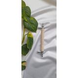 T Desing Rattan Çekmece, Dolap, Mobilya Kulbu Bambu Kulp - 128mm