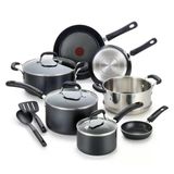 T-Fal Experience Yapışmaz Tencere Seti 12 Parça İndüksiyon Fırın Güvenli 100°C Kızartma Tavası, Tencere, Tencere, Mutfak Gereçleri, Tencer