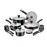 T-Fal Girişimleri Seramik Yapışmaz Tencere Seti Fırın Güvenli 14 Parça Mutfak Kızartma Tavaları İle Pişirme Seti Tencere Hollandalı Fırı