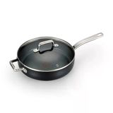 T-Fal Prograde Kapaklı Ve Yardımcı Saplı Jumbo Ocak 5 Quart İndüksiyonlu Fırın Güvenli 500°C Tencere Seti Yapışmaz Sote Tavası Derin Kız