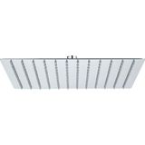 T-MAY Banyo Sart Kare Tepe Duş Seti Başlığı 40x40 Paslanmaz Metal