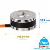 T-Motor MN501-S 240KV Brushless Fırçasız Brushless Fırçasız UAV Motor Multikopter Multi-rotor Quadcopter Hexacopter Drone Motoru
