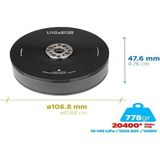 T-Motor U Power Type U12II 120KV Brushless Fırçasız Motor Uav Multikopter Multi-Rotor Quadcopter Hexacopter Drone Motoru - Beyaz