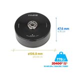 T-motor U Power Type U12ıı 120kv Brushless Fırçasız Motor Uav Multikopter Multi-rotor Quadcopter Hexacopter Drone Motoru