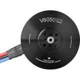 T-Motor V Type V605 210KV Brushless Fırçasız Brushless Fırçasız Uav Motor Multikopter Multi-Rotor Quadcopter Hexacopter Drone Motoru - Siyah