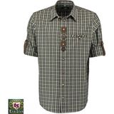 T. Os-Trachten Kareli Regular Fit Erkek Gömlek 43/44 - M / Regular - Beyaz - Standart