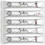 T-Pack Stick Şeker Karikatür Beyaz Stick Toz Şeker - Adeti 3 gram - 1 kg