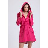 T Rain Stay Dry Pembe Kadın Yağmurluk