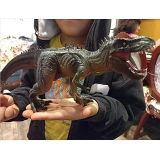 T-Rex Süper Gerçekçi Dinazor Trex Figür 30 Cm Kapanıp Açılabilen Ağız Hediye Oyuncak Dinozor, Çok Renkli