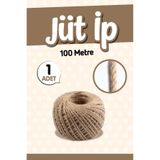 t tuğset etiket Jüt İp Hasır İp 100 Metre 1 Adet Hasır İp – Örgü Ipi – Örgü Ipi-T1489