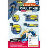t tuğset etiket Okul Etiketi Batman Kalem Defter Etiketi Özel İsim Yazılabilen Etiket Seti - İsim Etiketi-T573-OE61