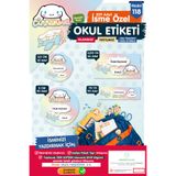 t tuğset etiket Okul Etiketi Cinnamoroll Temalı Kalem Defter Etiketi Özel İsim Yazılabilen Etiket Seti - İsim Etike