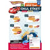 t tuğset etiket Okul Etiketi Hot Wheels Kalem Defter Etiketi Özel İsim Yazılabilen Etiket Seti - İsim Etiketi-T557-O