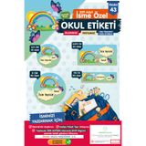 t tuğset etiket Okul Etiketi Kalem Defter Etiketi Özel Isim Yazılabilen Etiket- Isim Etiketi