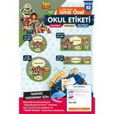 t tuğset etiket Okul Etiketi Toy Story Kalem Defter Etiketi Özel İsim Yazılabilen Etiket Seti - İsim Etiketi-T576-OE