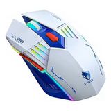 T-Wolf G560 Rgb Kablolu Gaming Mouse 3200 Dpı 6 Tuşlu LED Işıklı Oyuncu Mouse Beyaz