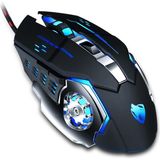 T-Wolf V6 Rgb Kablolu Gaming Mouse 3200 Dpı 6 Tuşlu Oyuncu Mouse Siyah
