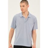 T0063 DEWBERRY ERKEK T-SHIRT-MAVİ
