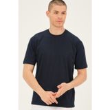 T0739 DEWBERRY ERKEK T-SHIRT-LACİVERT