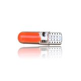 T10 12V Led Ampül Çakar Silikonlu 12 Kırmızı SM02163A