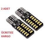 T10 Dipsiz W5W Canbus 24 Led Beyaz Işık Park Plaka Ampülü